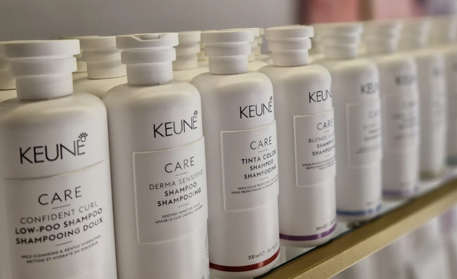 Produits KEUNE disponibles au salon